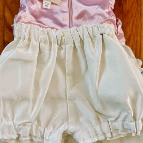 AMERICAN PRINCESS DRESS 6 MONTHS PINK & WHITE - Picture 16 of 16